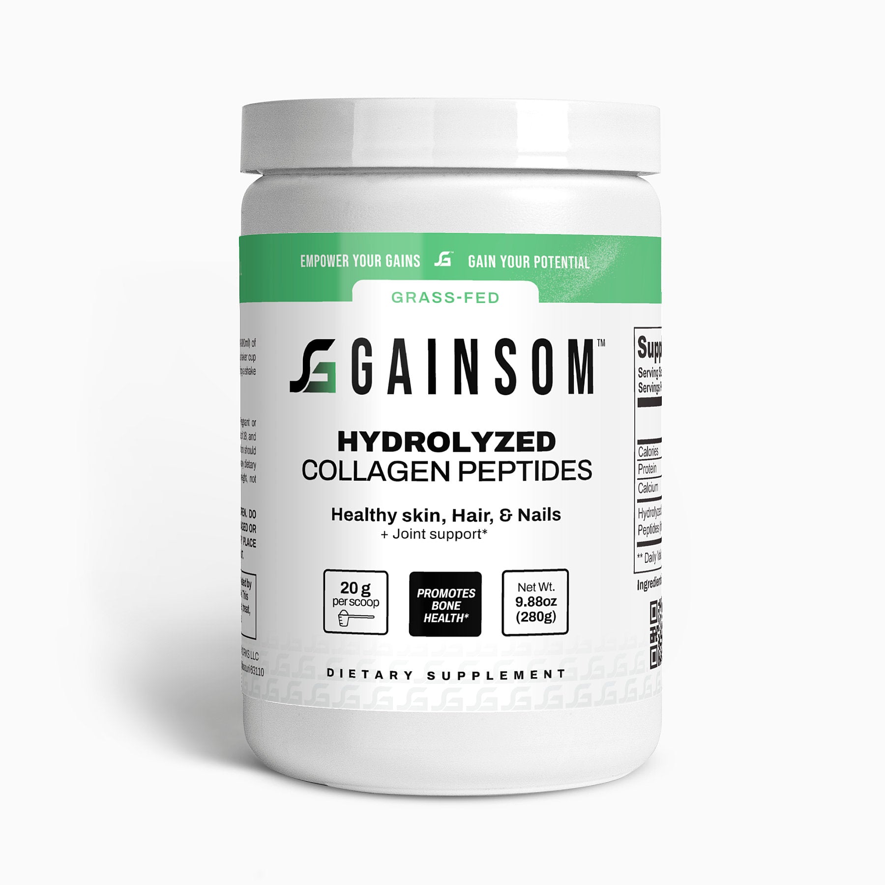 Grass-Fed Hydrolyzed Collagen Peptides