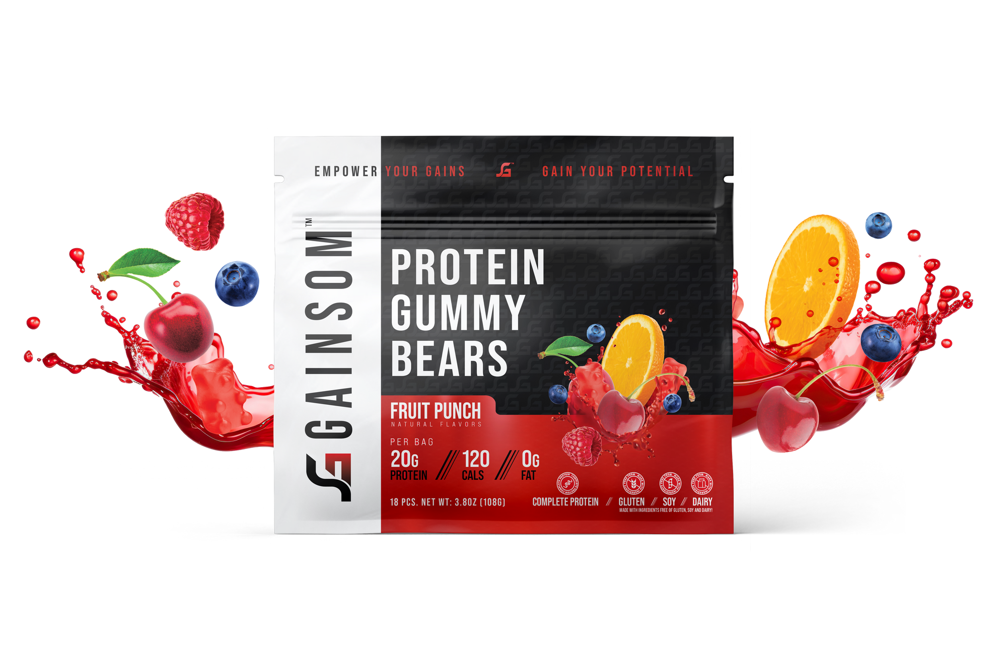 Protein Gummy Bears - Gainsom